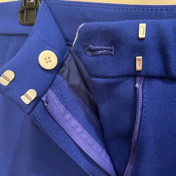 J. Crew Royal Blue Women's Trousers Kate Pant Size 10 Style BK251 - Picture 4 of 7